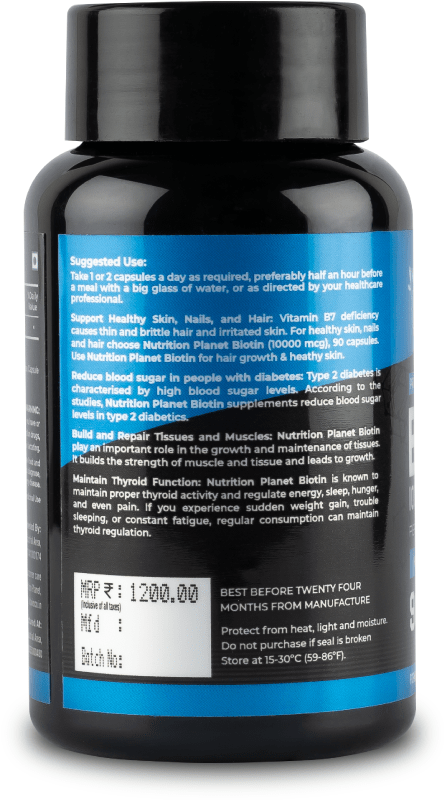 NutritJet Hair Vitamins With DHT Blocker Biotin Multivitamins for Hair  Growth  Hair fall Control For Women  Men  60 Veg Tablets Pack Of 2   NutritJet
