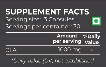 Cla Nutrition Facts