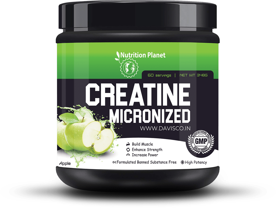 Micronized Creatine MonohydrateIncrease ATP resynthesis, Increase