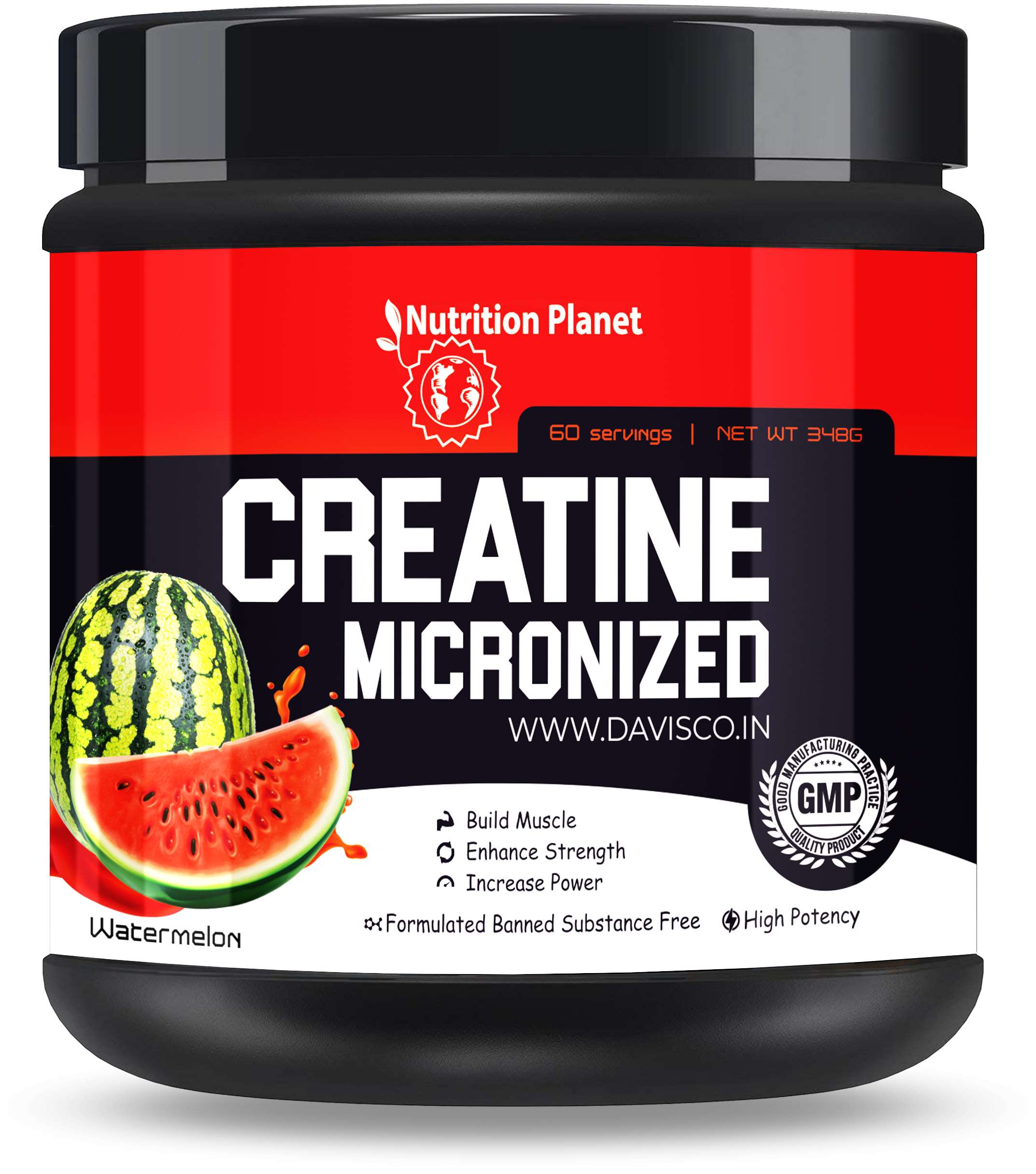 Micronized Creatine MonohydrateIncrease ATP resynthesis, Increase