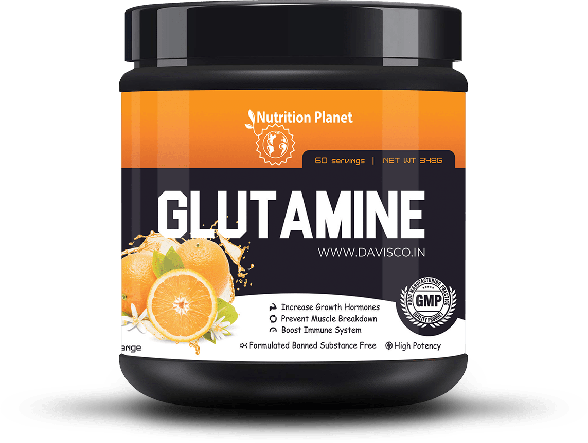 GlutamineLGlutamine supplementation can minimize breakdown of muscle