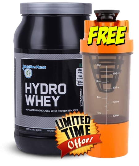 Hydro Whey Protein:Hydrolysed whey protein is an ultra-pure form of