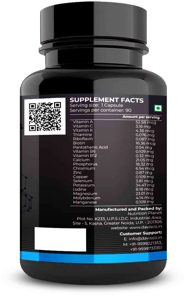 MultiVitamin & MultiMineral20 Essential Vitamins and Minerals for