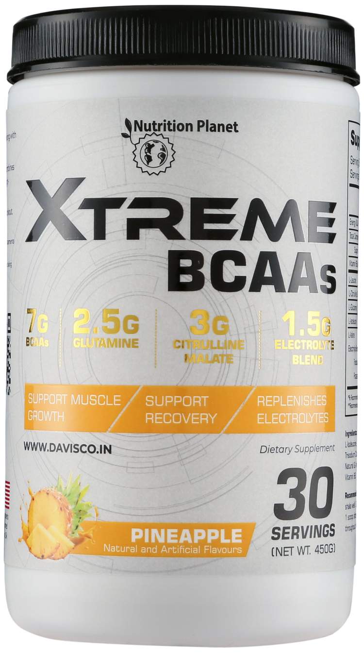 XTREME BCAAsUnique Muscle Recovery formula with 7g BCAAs, 2.5g